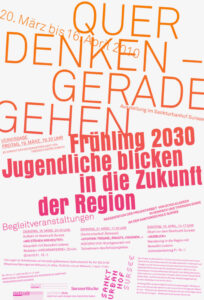 Bild zur Ausstellung «Frühling 3000: Jugendliche Bilcke in die Zukunft der Region»