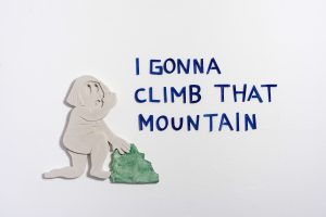 I gonna climb that mountain, 2020; Foto: Gion Pfander